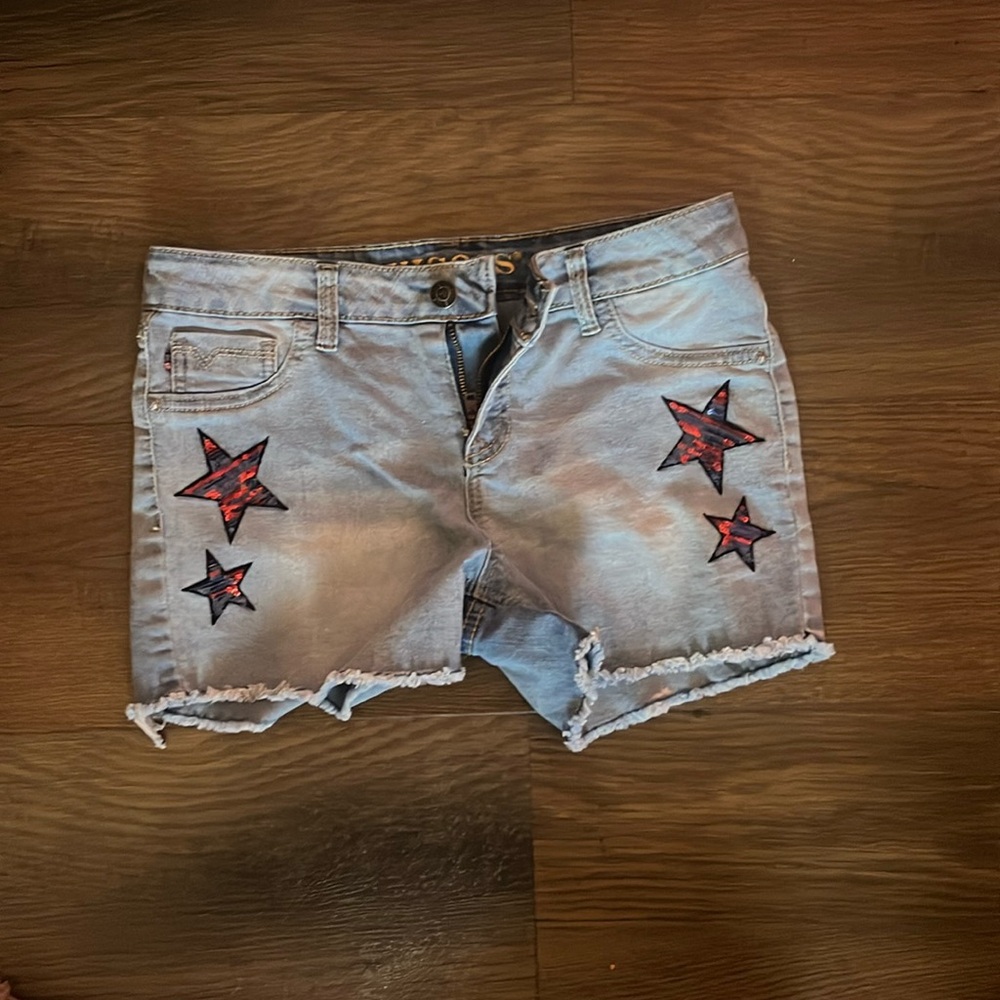 Cute 4 of July blue jeans